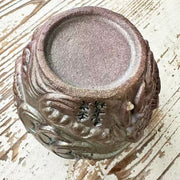 engraved naked fired crab