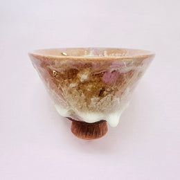 pink icecream shinoyaki cup
