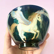 daqi painted pegasus jianware teacup
