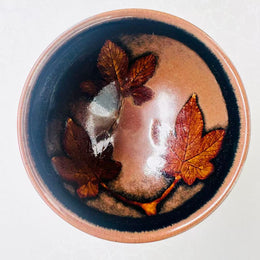 jizhou kiln woodfire with leaf jianware teacup