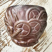 engraved naked fired crab