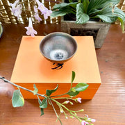 paper thin pink yaobian  jianware tea cup