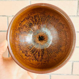 The fire kirin woodfired jianware teacup