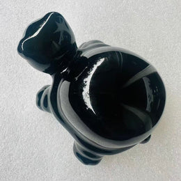 elbony glaze jianware turtle tea pet