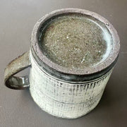 mishima kohiki coffee cup with plate