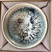 blue cotton 3d hundred flower jianware teacup