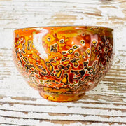 daqi lacquer embellished jianware teacup