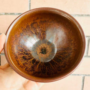 The fire kirin woodfired jianware teacup