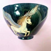 daqi painted pegasus jianware teacup