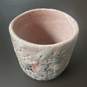 shinoyaki teacup with handmade mark