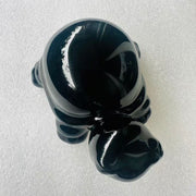 elbony glaze jianware turtle tea pet