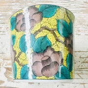 hand painted camelia flower kutani ware tea cup