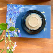 blue yaobian flower shape jianware teacup