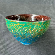 daqi embellished partridge feather jianware teacup