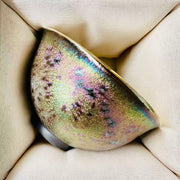 peacock glaze cup