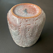 shinoyaki teacup with handmade mark