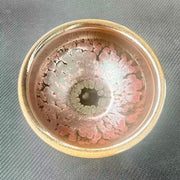 pink oil drop glaze jianware teacup