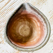engraved woodfired and naked fired dragon tacup